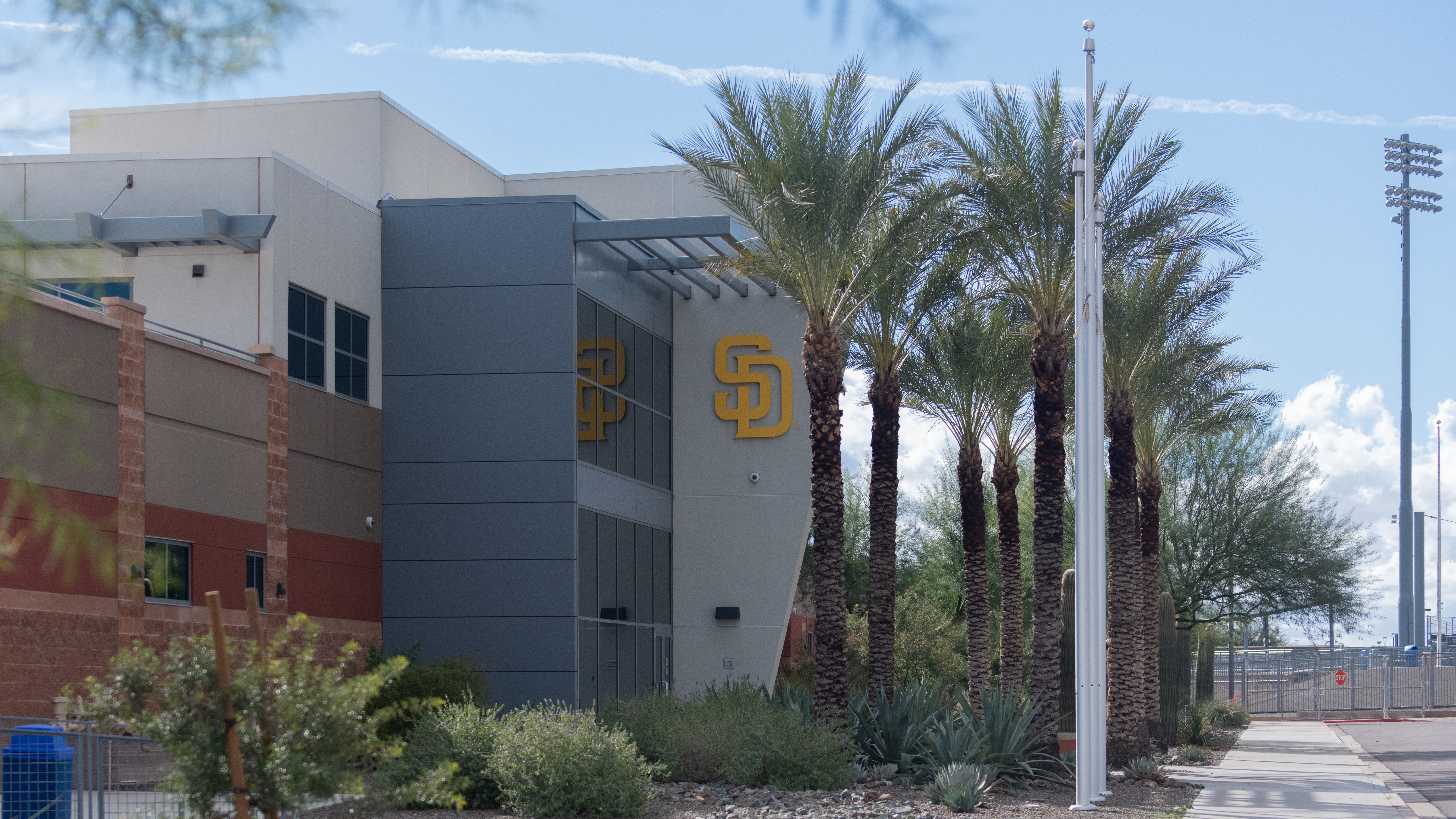 Padres spring training facility in Peoria, Ariz.