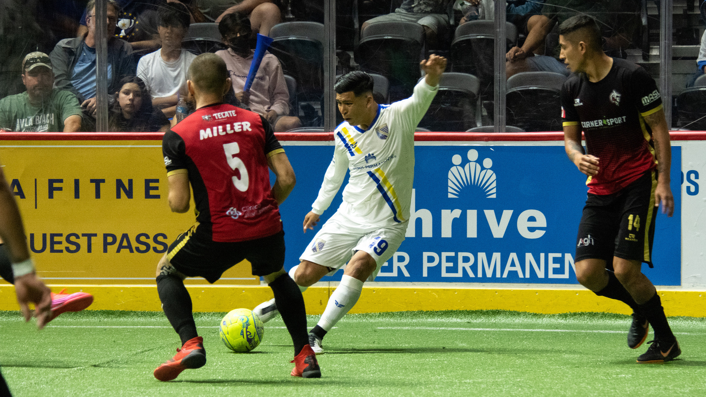 Sockers score in their Apr. 24 match with Chihuahua. 